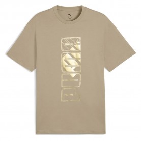 тениска,мъжки,тениски,puma,maximal,metallic,relaxed,fit,short,sleeve,t,shirt,beige,(ice,coffee)