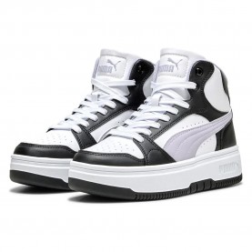 маратонки,дамски,маратонки,puma,rebound,mid,trainers,puma,black,lilac,crush,puma,white,(white)