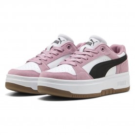 маратонки,дамски,маратонки,puma,rebound,low,sd,trainers,puma,white,puma,black,poised,pink,(pink)