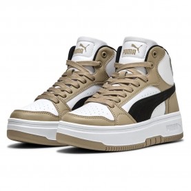 маратонки,дамски,маратонки,puma,rebound,mid,trainers,puma,white,puma,black,ice,coffee,(white)