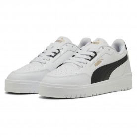 маратонки,мъжки,маратонки,puma,shuffle,downtown,trainers,puma,white,puma,black,puma,gold,(white)