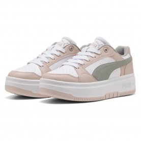 маратонки,дамски,маратонки,puma,rebound,low,trainers,puma,white,grey,echo,mauve,mist,(white)