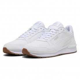 маратонки,мъжки,маратонки,puma,st,runner,v4,l,trainers,puma,white,glacial,grey,gum,(white)