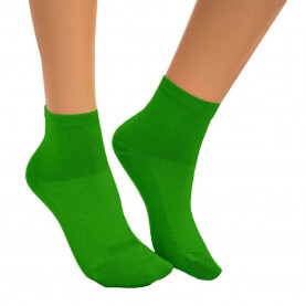 чорапи,дамски,чорапи,bmymoon,trendy,short,socks,2,pairs,neon,green,(green)