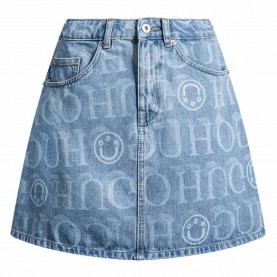пола,дамски,поли,и,рокли,hugo,gami,2,blue,denim,skirt,blue