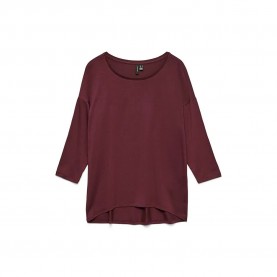 дамски,блузи,дамски,ризи,vero,moda,ava,3,4,sleeve,blouse,winetasting,(purple)