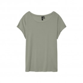 тениска,дамски,тениски,vero,moda,ava,plain,short,sleeve,t,shirt,seagrass,(green)