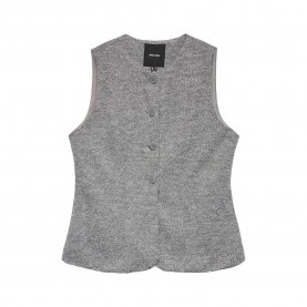 Елек Vero moda Berlin waistcoat - Black / Salt / Pepper елек,дамски,сака,vero,moda,berlin,waistcoat,black,salt,pepper