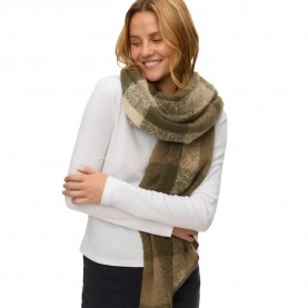 Шал Vero moda Cassy Detail scarf - Grape Leaf / Mermaid/Silver Mink/Birch шал,ръкавици,шапки,и,шалове,vero,moda,cassy,detail,scarf,grape,leaf,mermaid,silver,mink,birch