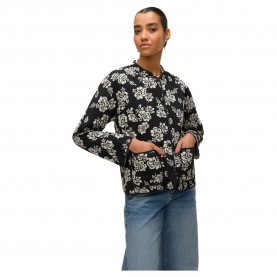 яке,дамски,якета,и,палта,vero,moda,clara,jacket,black,(black,flower)