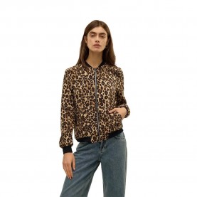 яке,дамски,якета,и,палта,vero,moda,coco,aop,bomber,jacket,tigers,eye,verena,leo,(brown)