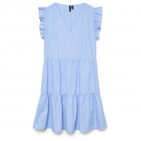 рокля,дамски,поли,и,рокли,vero,moda,fanni,sleeveless,short,dress,blue,(hydrangea,sana,snow,white)