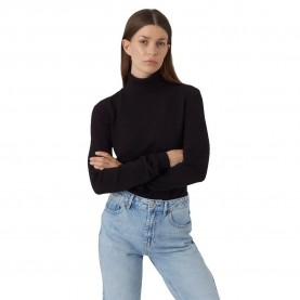 блуза,дамски,пуловери,дамски,плетени,дрехи,vero,moda,happiness,high,neck,sweater,black