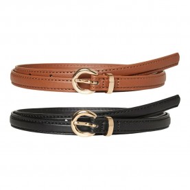колан,колани,vero,moda,katja,belt,2,units,black,cognac,(brown,black)