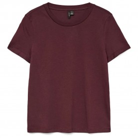 Тениска Vero moda Paula short sleeve T-shirt - Winetasting (Purple) тениска,дамски,тениски,vero,moda,paula,short,sleeve,t,shirt,winetasting,(purple)