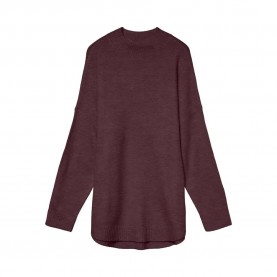 блуза,дамски,пуловери,дамски,плетени,дрехи,vero,moda,plaza,high,neck,sweater,fudge,melange