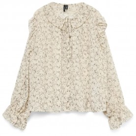 риза,с,дълъг,ръкав,дамски,блузи,дамски,ризи,vero,moda,petra,long,sleeve,shirt,oatmeal,tally,(beige)