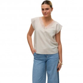 дамски,блузи,дамски,ризи,vero,moda,safa,blouse,beige,(pumice,stone)