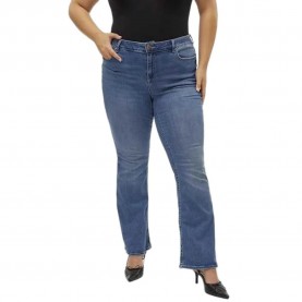 дънки,дамски,панталони,vero,moda,curve,flash,flared,fit,li347,jeans,medium,blue,denim,(blue)