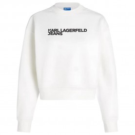 блуза,дамски,блузи,karl,lagerfeld,a1w20005,sweatshirt,refurbished,white