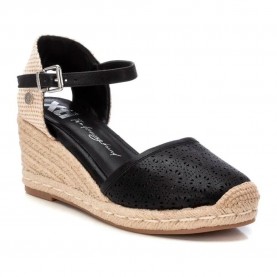 Xti 143843 Wedge Espadrilles - Black (Black) дамски,еспадрили,xti,143843,wedge,espadrilles,black,(black)