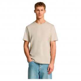 тениска,мъжки,тениски,selected,aspen,short,sleeve,t,shirt,oatmeal,(beige)