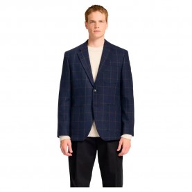 сако,мъжки,сака,selected,dallas,wool,check,slim,blazer,blue