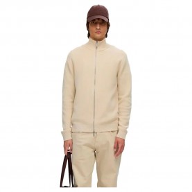 блуза,мъжки,пуловери,selected,dane,full,zip,sweater,oatmeal,(beige)