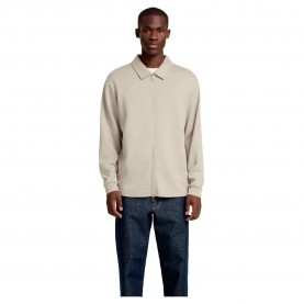 блуза,мъжки,пуловери,selected,emanuel,soft,full,zip,sweatshirt,beige