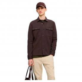 мъжки,якета,selected,jackie,overshirt,brown