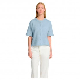 жилетка,дамски,пуловери,дамски,плетени,дрехи,selected,lulu,2,4,cardigan,cashmere,blue,melange,(blue)