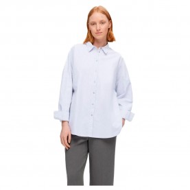 риза,с,дълъг,ръкав,дамски,блузи,дамски,ризи,selected,nova,oxford,long,sleeve,shirt,white