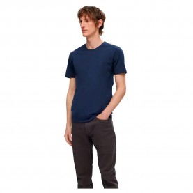 тениска,мъжки,тениски,selected,roland,short,sleeve,t,shirt,3,units,blue,(black,navy,blazer,bright,white)