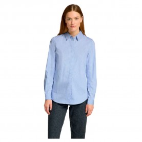 риза,с,дълъг,ръкав,дамски,блузи,дамски,ризи,selected,romie,striped,fitted,long,sleeve,shirt,blue