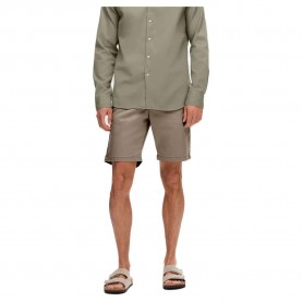 къси,панталони,мъжки,панталони,selected,slim,miles,flex,shorts,green