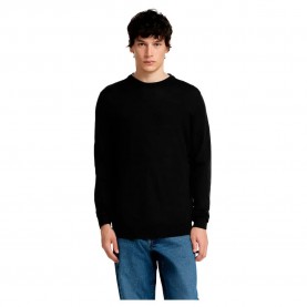 блуза,мъжки,пуловери,selected,tray,sweater,black,(black)