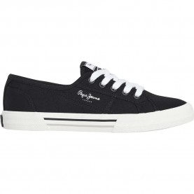 маратонки,дамски,маратонки,pepe,jeans,brady,basic,trainers,black