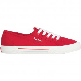 маратонки,дамски,маратонки,pepe,jeans,brady,basic,trainers,red