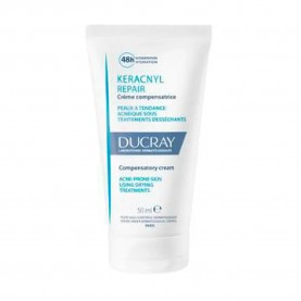 специфични,козметични,продукти,ducray,keracnyl,repair,facial,cream,clear,(white)