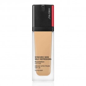 ексфолианти,shiseido,synchro,skin,self,refreshing,spf30,330,foundation,30ml,brown