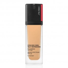 ексфолианти,shiseido,synchro,skin,self,refreshing,spf30,350,foundation,30ml,brown