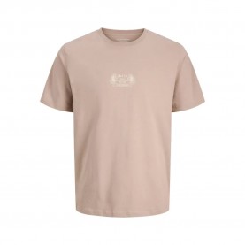 тениска,мъжки,тениски,jack,&,jones,retro,short,sleeve,t,shirt,mocha,meringue