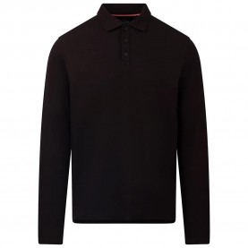 мъжки,блузи,с,яка,trespass,leblanc,long,sleeve,polo,black,(black)