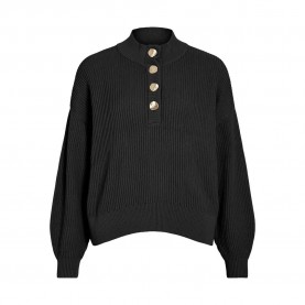 блуза,дамски,пуловери,дамски,плетени,дрехи,vila,ching,sweater,black,beauty,(black)