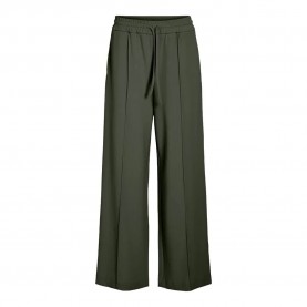 панталони,дамски,панталони,vila,clua,wide,leg,fit,high,waist,pants,deep,depths,(green)