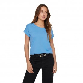 тениска,дамски,тениски,vila,dreamers,new,pure,short,sleeve,t,shirt,blissful,blue,(blue)