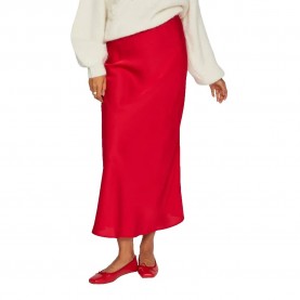 пола,дамски,поли,и,рокли,vila,ellette,midi,skirt,barbados,cherry,(red)