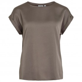 дамски,блузи,дамски,ризи,vila,ellette,short,sleeve,blouse,beige,(falcon)