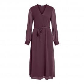 рокля,дамски,поли,и,рокли,vila,falia,long,sleeve,midi,dress,fig,(purple)