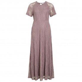 рокля,дамски,поли,и,рокли,vila,femma,short,sleeve,long,dress,purple